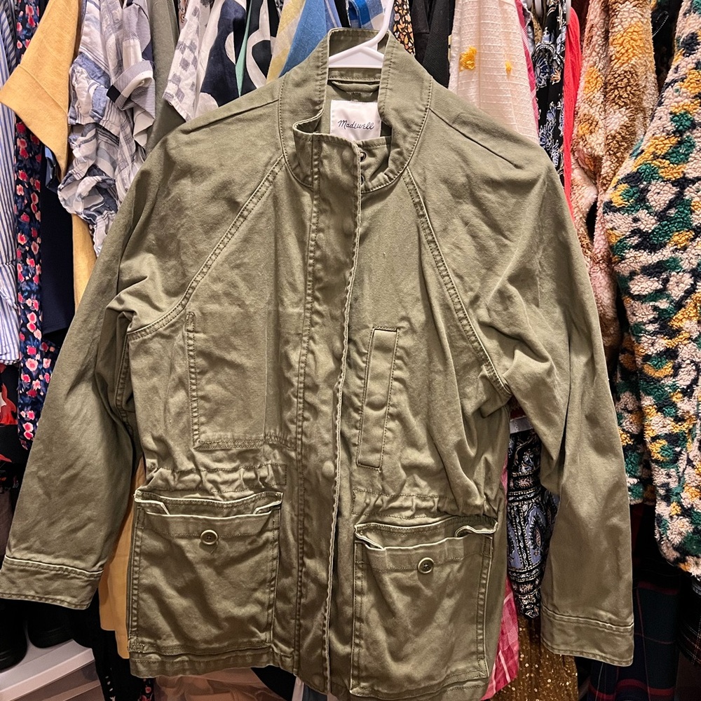 Madewell Khaki Utility Jacket